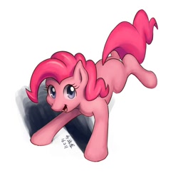 Size: 1000x972 | Tagged: safe, artist:draconidsmxz, pinkie pie, earth pony, pony, solo