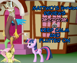 Size: 860x700 | Tagged: safe, artist:php74, derpibooru import, discord, fluttershy, twilight sparkle, pegasus, pony, keep calm and flutter on, 3d, gmod