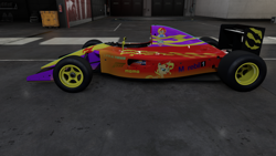 Size: 1920x1080 | Tagged: safe, sunset shimmer, equestria girls, formula 1, forza motorsport 7, photo, solo