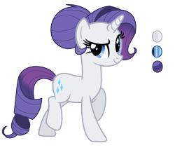 Size: 1576x1352 | Tagged: safe, artist:thesmall-artist, rarity, pony, unicorn, alternate hairstyle, alternate universe, simple background, solo, transparent background