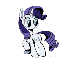 Size: 1939x1739 | Tagged: safe, artist:taurson, rarity, pony, unicorn, female, mare, raised hoof, simple background, solo, transparent background