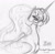 Size: 1015x1000 | Tagged: safe, artist:leovictor, derpibooru import, twilight sparkle, twilight sparkle (alicorn), alicorn, pony, female, glare, looking at you, mare, monochrome, scar, smiling, smirk, solo, traditional art