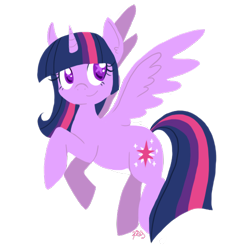 Size: 500x500 | Tagged: safe, artist:professorsly, derpibooru import, twilight sparkle, twilight sparkle (alicorn), alicorn, pony, female, mare, solo