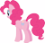 Size: 3573x3426 | Tagged: safe, artist:porygon2z, pinkie pie, earth pony, pony, plot, simple background, solo, transparent background, vector