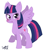 Size: 647x706 | Tagged: safe, artist:lexieskye, derpibooru import, twilight sparkle, twilight sparkle (alicorn), alicorn, pony, blushing, female, mare, solo