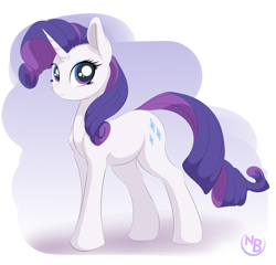 Size: 2300x2206 | Tagged: safe, artist:nevobaster, rarity, pony, unicorn, abstract background, cute, female, looking at you, makeup, mare, raribetes, smiling, solo, story included