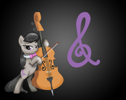 Size: 1280x1024 | Tagged: safe, artist:togekisspika35, derpibooru import, octavia melody, earth pony, pony, bipedal, cello, cutie mark background, gradient background, music notes, musical instrument, solo, wallpaper