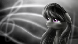 Size: 1920x1080 | Tagged: safe, artist:zedrin, octavia melody, earth pony, pony, female, gray coat, mare