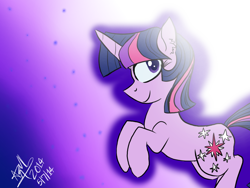 Size: 800x600 | Tagged: safe, artist:tiny hooves, derpibooru import, twilight sparkle, cute, rearing, solo