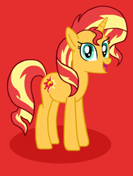 Size: 1700x2260 | Tagged: safe, artist:cybertronianbrony, sunset shimmer, unicorn, cute, shimmerbetes