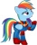 Size: 2048x2500 | Tagged: safe, artist:jawsandgumballfan24, derpibooru import, edit, rainbow dash, pegasus, pony, 1990s, 2000s, 2010s, 2020s, 20th century, 21st century, captain, captain marvel (marvel), carol danvers, clothes, compassion, cosplay, costume, courage, cute, dashabetes, female, feminism, gentle giant, hero dash, heroism, kindness, mare, marvel, marvel cinematic universe, military tactician, rainbow dash is best pony, rainbow sass, simple background, solo, transparent background, warrior, warrior dash