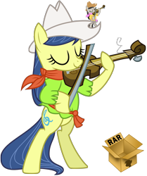 Size: 4184x5000 | Tagged: safe, artist:pirill, fiddlesticks, octavia melody, earth pony, pony, absurd resolution, apple family member, vector