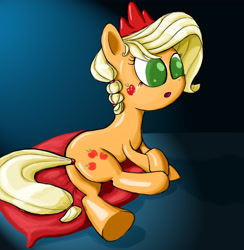 Size: 4354x4467 | Tagged: safe, artist:impcjcaesar, applejack, earth pony, pony, absurd resolution, crown, solo