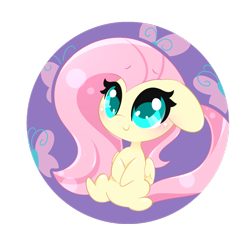 Size: 1280x1274 | Tagged: safe, artist:hungrysohma, fluttershy, pegasus, pony, female, mare, pink mane, solo, yellow coat