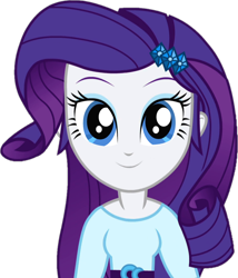 Size: 1526x1784 | Tagged: safe, artist:thebarsection, rarity, equestria girls, clothes, female, looking at you, simple background, smiling, solo, transparent background