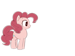 Size: 800x600 | Tagged: safe, artist:umeguru, pinkie pie, pony, simple background, solo, white background