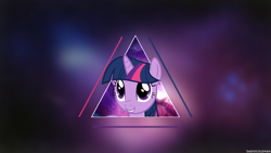 Size: 2560x1440 | Tagged: safe, artist:dadiocoleman, artist:korsoo, derpibooru import, twilight sparkle, space, wallpaper