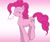 Size: 2676x2268 | Tagged: safe, artist:bakumaru01, pinkie pie, earth pony, pony, female, mare, pink coat, pink mane, pronking, solo