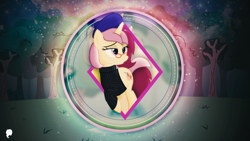 Size: 3840x2160 | Tagged: safe, artist:illumnious, derpibooru import, oc, oc only, oc:lannie lona, beatnik, beret, clothes, contest, glasses, sweater, turtleneck, wallpaper