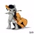 Size: 992x992 | Tagged: safe, artist:mysticalpha, octavia melody, earth pony, pony, cello, musical instrument, solo