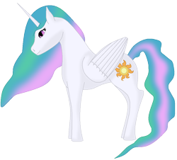 Size: 856x775 | Tagged: safe, artist:katkat-nomad, princess celestia, alicorn, pony, female, mare, simple background, solo, transparent background