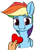 Size: 1001x1300 | Tagged: safe, artist:dacaoo, derpibooru import, rainbow dash, human, pegasus, pony, disembodied hand, female, hand, heart, hearts and hooves day, holiday, mare, simple background, transparent background, valentine's day