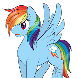 Size: 1000x1000 | Tagged: safe, artist:emptyfaze, derpibooru import, rainbow dash, pegasus, pony, cutie mark, female, mare, open mouth, simple background, solo, transparent background