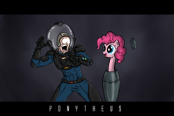 Size: 1200x800 | Tagged: safe, artist:jessyruiz, pinkie pie, human, crossover, prometheus