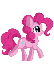 Size: 1280x1760 | Tagged: safe, artist:tjpones, pinkie pie, pony, simple background, solo, transparent background