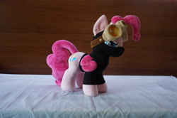 Size: 5456x3632 | Tagged: safe, artist:egalgay, pinkie pie, handmade, irl, photo, plushie, solo