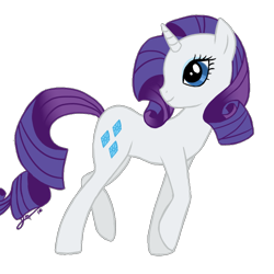 Size: 800x800 | Tagged: safe, artist:hawthornss, rarity, pony, unicorn, needs more jpeg, simple background, smiling, solo, transparent background