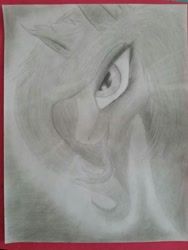 Size: 756x1008 | Tagged: safe, fluttershy, bat pony, pony, evil grin, flutterbat, licking, race swap, tongue out