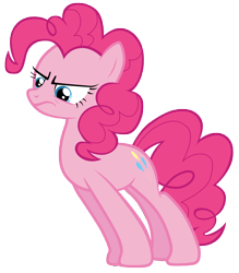 Size: 7000x8000 | Tagged: safe, artist:tardifice, pinkie pie, earth pony, pony, the cutie map, absurd resolution, photoshop, simple background, solo, transparent background, vector