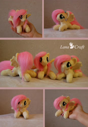 Size: 3008x4317 | Tagged: safe, artist:lanacraft, fluttershy, beanie (plushie), irl, photo, plushie, toy