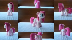 Size: 5120x2880 | Tagged: safe, artist:egalgay, pinkie pie, custom, handmade, irl, photo, pinkamena diane pie, plushie, solo