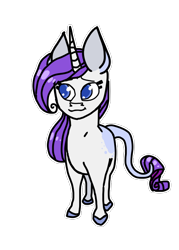 Size: 500x700 | Tagged: safe, artist:nextgenponyworld, rarity, pony, unicorn, simple background, solo, transparent background