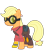 Size: 2500x2715 | Tagged: safe, artist:avastindy, applejack, earth pony, pony, engineer, simple background, solo, team fortress 2, transparent background, vector