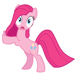 Size: 6000x6000 | Tagged: safe, artist:togekisspika35, pinkie pie, earth pony, pony, magical mystery cure, absurd resolution, bipedal, bipedal leaning, leaning, pinkamena diane pie, simple background, solo, transparent background, vector