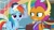 Size: 1920x1080 | Tagged: safe, derpibooru import, screencap, rainbow dash, smolder, dragon, pegasus, pony, 2 4 6 greaaat, cap, cheerleader outfit, cheerleader smolder, clothes, hat, smolder is not amused, unamused