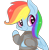 Size: 862x879 | Tagged: dead source, safe, artist:pegacornss, derpibooru import, rainbow dash, pegasus, pony, clothes, cute, female, heart eyes, mare, simple background, solo, starry eyes, sweater, transparent background, wingding eyes