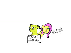 Size: 1024x768 | Tagged: safe, derpibooru import, fluttershy, pegasus, pony, derpibooru, drama bait, meta, mouthpiece, pikapetey, text