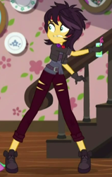 Size: 294x462 | Tagged: safe, screencap, sunset shimmer, better together, costume conundrum, equestria girls, cropped, solo, vampire shimmer