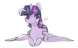 Size: 1130x706 | Tagged: safe, artist:lizzyoli-ravioli, derpibooru import, twilight sparkle, twilight sparkle (alicorn), alicorn, pony, female, mare, solo