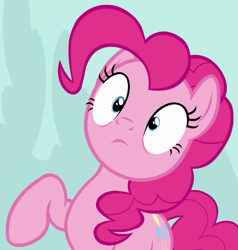 Size: 565x593 | Tagged: safe, screencap, pinkie pie, pony, pinkie pride, season 4, solo