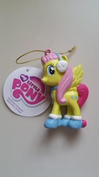 Size: 576x1024 | Tagged: safe, fluttershy, christmas ornament, fail, irl, merchandise, photo, toy, wrong cutie mark, you had one job