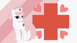 Size: 900x506 | Tagged: artist needed, safe, derpibooru import, nurse redheart, solo, wallpaper