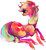 Size: 539x581 | Tagged: safe, artist:njeekyo, applejack, earth pony, pony, female, hoers, mare, solo