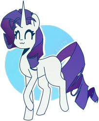 Size: 939x1150 | Tagged: safe, artist:pawberrykit, rarity, pony, unicorn, :3, eyes closed, female, mare, simple background, solo, transparent background