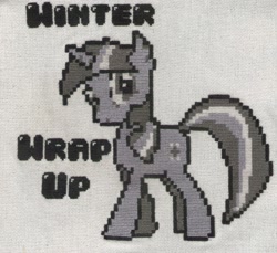 Size: 1738x1592 | Tagged: safe, artist:midwestbrony, derpibooru import, twilight sparkle, cross stitch, photo, solo, traditional art