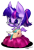 Size: 2056x3026 | Tagged: dead source, safe, artist:jggjqm522, derpibooru import, twilight sparkle, twilight sparkle (alicorn), alicorn, pony, book, clothes, female, hanbok, mare